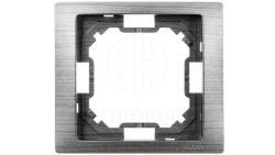 Simon Basic Neos Ramka pojedyncza tytanowy BMRC1/052