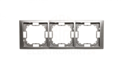 Simon Basic Neos Ramka potrójna tytanowy BMRC3/052