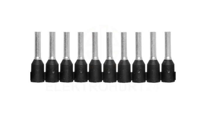 Końcówka tulejkowa 1,5mm2 czarna izolowana AI 1,5-8 BK-S 1212524 /1000szt./