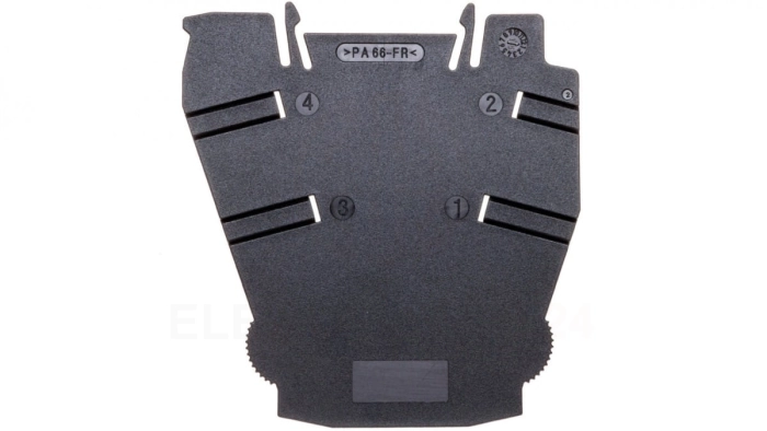 Ścianka rozdzielająca do złączek szynowych czarna PLC-ATP BK 2966841 /25szt./