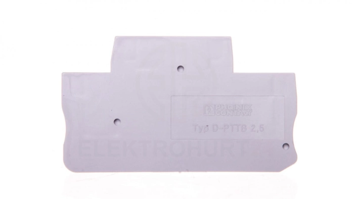 Ścianka końcowa 2,2x68mm szara D-PTTB 2,5 3211634 /50szt./