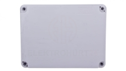 Puszka hermetyczna natynkowa 198mmx148x76mm IP65 szara PH-3A.1 28.31