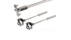 Iglica kominowa L-1500mm fi 16mm aluminiowa 70.15 AL /97001509/