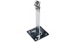 Uchwyt dachowy kątowy skrecony z płytką L-150mm fi 6-8mm 15.1/S OC /91500201/