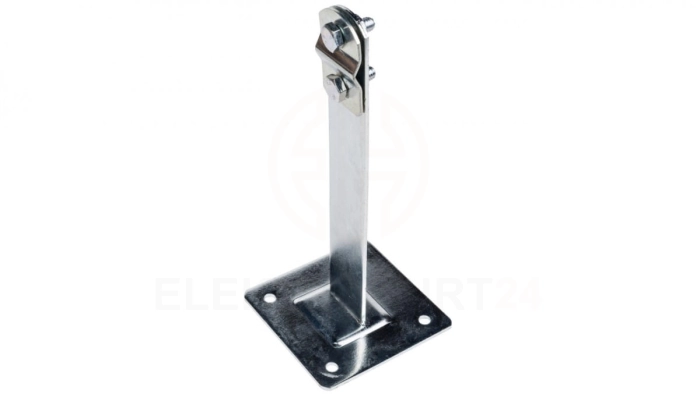 Uchwyt dachowy kątowy skrecony z płytką L-150mm fi 6-8mm 15.1/S OC /91500201/