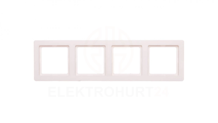 Berker Q1 Ramka poczwórna pozioma/pionowa śnieżnobiała 10146089