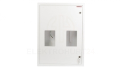 Szafka licznikowa podtynkowa 2-licznikowa 3-fazowe 20 modułów IP30 RW-2L-20 Z/O