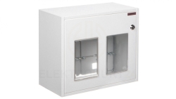 Szafka licznikowa natynkowa/podtynkowa (uniwersalna) 2-licznikowa 1-fazowe IP30 RU-1-2L Z/O