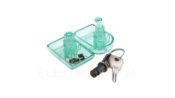 Zamek + 2 klucze do rozdzielnic Kaedra 13948