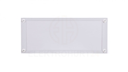 Osłona metalowa z plastikowym wypełnieniem 720x300mm BPZ-FPP-800/300-BL 108294