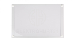 Osłona metalowa z plastikowym wypełnieniem 720x500mm BPZ-FPP-800/500-BL 108295