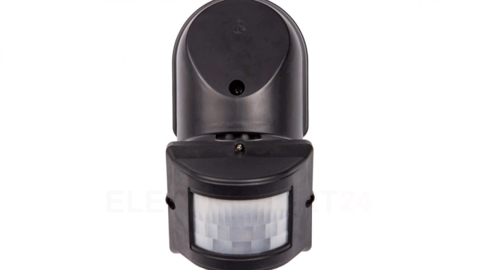 Czujnik ruchu 1200W 180st. czarny 230V AC DR-05B