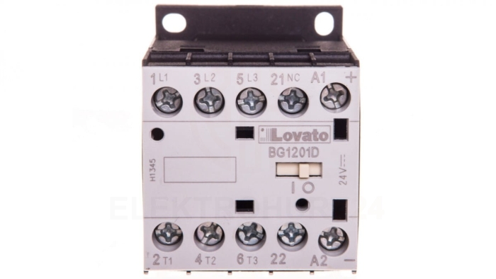 Stycznik mocy 12A 3P 24V DC 11BG1201D024