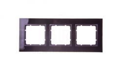 Berker B.7 Ramka antracyt 3-krot. Szklana 10136616