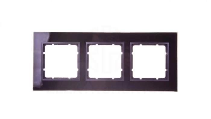 B.7 Ramka antracyt 3-krot. Szklana 10136616