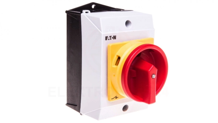 Łącznik krzywkowy 0-1 3P 1Z 0R 20A w obudowie IP65 T0-2-15679/I1/SVB 207149