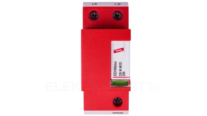 Ogranicznik przepięć B Typ 1 1P 50kA 2,5kV DEHNbloc M 255 961120