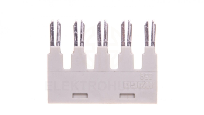 Mostek grzebieniowy 5-torowy 18A jasnoszary 859-405 /25szt./