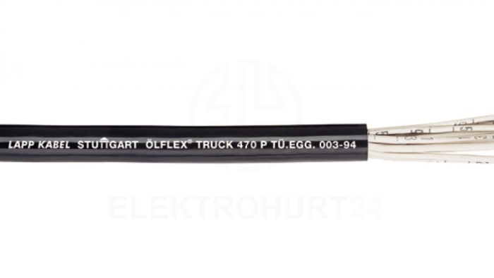 Przewód do przyczep OLFLEX TRUCK 470 P (FLRYY11Y) 2x1,5 biały/czarny 7027020 /bębnowy/