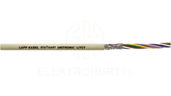 Przewód sterowniczy UNITRONIC LiYCY 3x0,14 0034303 /bębnowy/