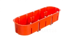 Puszka 3x 60mm p/t regips pomarańczowa PK-3x60 /20szt./ 0234-00