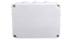 Puszka n/t 198mm 148x 76mm tworzywo IP64 szary PH-3A.3 28.33