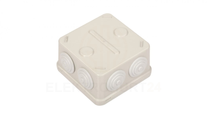 Puszka natynkowa LIGHT 88x88x52 7xM25 IP54 EP-088