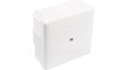 Puszka hermetyczna n/t 86x86x39mm pusta IP55 biała 0226-00