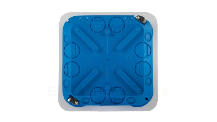Puszka regips 115x115x45mm niebieska P110 32042203