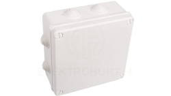 Puszka hermetyczna n/t PK-7 167x167x75mm pusta IP55 biała 0238-01