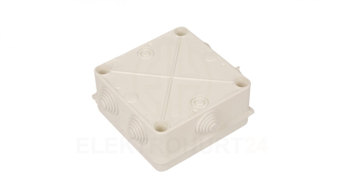 Puszka n/t hermetyczna pusta 135x135x65mm IP55 biała PK-4 0233-00