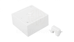 Berker/B.Kwadrat Puszka natynkowa pojedyncza śnieżnobiała 5310419909