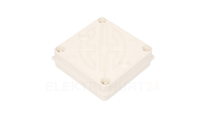 Puszka n/t hermetyczna pusta 135x135x42mm IP55 biała PK-3 0251-00