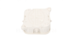 Puszka hermetyczna n/t 85x85x35mm pusta IP42 biała 0214-00