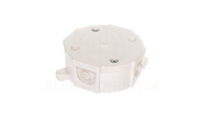 Puszka n/t 4x 2.5mm2 80x 38mm IP41 biały P-0 0211-00