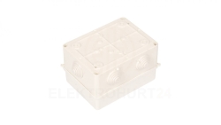 Puszka hermetyczna n/t PK-6 158x118x95mm z zaciskiem 4x16mm2 IP55 biała 0228-00