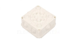 Puszka hermetyczna n/t PK-2 108x108x58mm pusta IP55 biała 0222-00