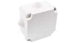 Puszka hermetyczna n/t PK-0 88x88x60mm pusta IP55 biała 0224-00