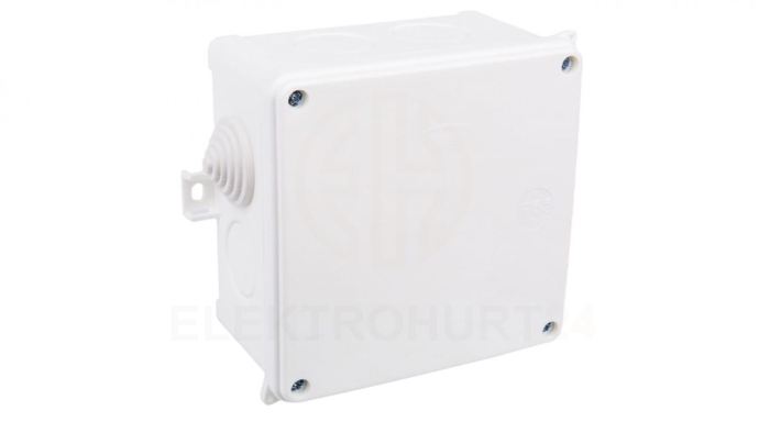 Puszka n/t hermetyczna pusta 118x118x68mm IP55 biała N110x110 35130206