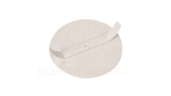 Pokrywa puszki 70-80mm okrągła biała WS70/80 37081006