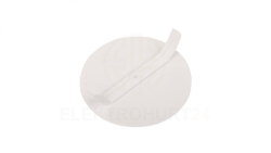 Pokrywa puszki 70-80mm okrągła biała 3313-00