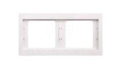 Berker K.1 Ramka podwójna pozioma śnieżnobiała 13637009