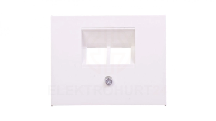 K.1 Element centralny do gniazda UAE RJ11 RJ12 RJ45 kat.3, 5e, 6 45st śnieżnobiały 14097009