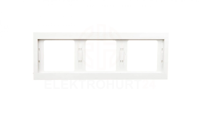 K.1 Ramka potrójna pozioma śnieżnobiała 13737009