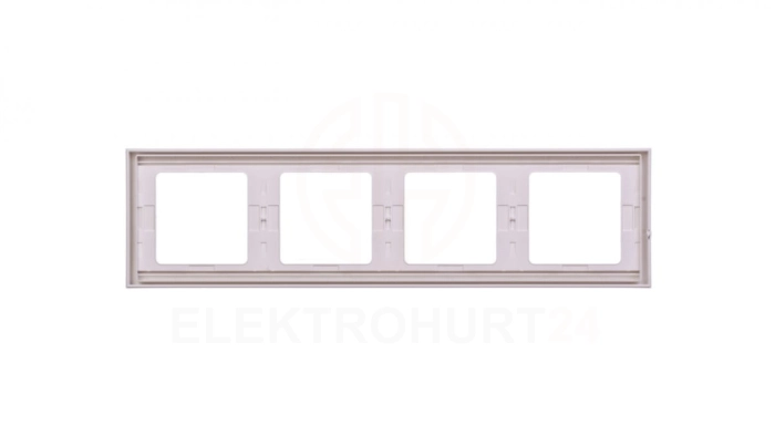 K.1 Ramka poczwórna pozioma śnieżnobiała 13837009