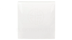 Integro Ramka pojedyncza z klapką IP20 biała 918282509