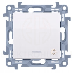 Simon 10 przycisk światło odbijający podświetlany