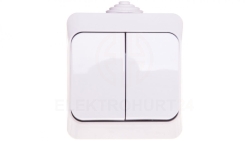 Cedar Plus Łącznik świecznikowy biały IP44 WDE000550
