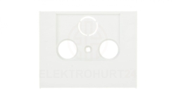 Berker K.1 Element centralny do gniazda antenowego 2- i 3-wyjściowego śnieżnobiały 12017019