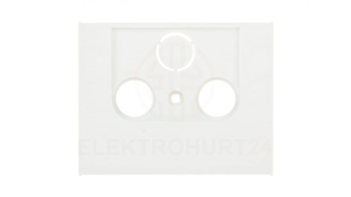 Berker K.1 Element centralny do gniazda antenowego 2- i 3-wyjściowego śnieżnobiały 12017019